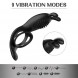 Paloqueth Advanced Vibrating Ring with Remote Black