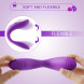 Paloqueth Couples Vibrator with Dual Motors with Remote Purple