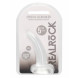 RealRock Curved Dildo with Suction Cup 11,5cm Transparent