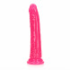 RealRock Slim Realistic Dildo with Suction Cup Glow in the Dark 20cm Pink