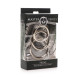 Master Series Trine Steel C-Ring Collection Silver